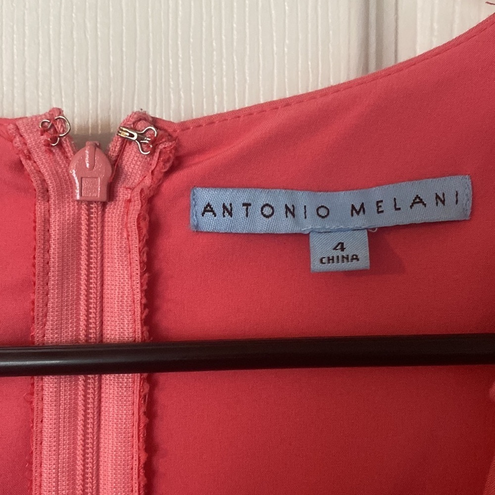 Antonio Melani Candy Pink Midi Dress - Picture 7 of 9